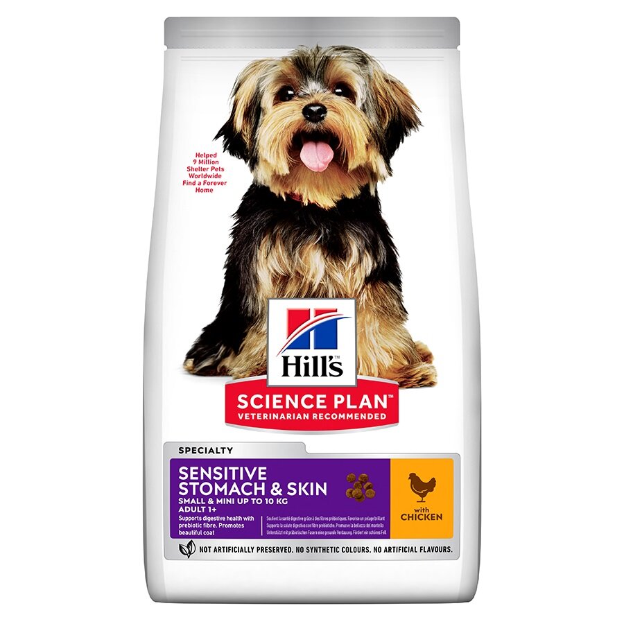 HILL'S SP - SENSITIVE STOMACH & SKIN - SMALL/ MINI - 1.5KG