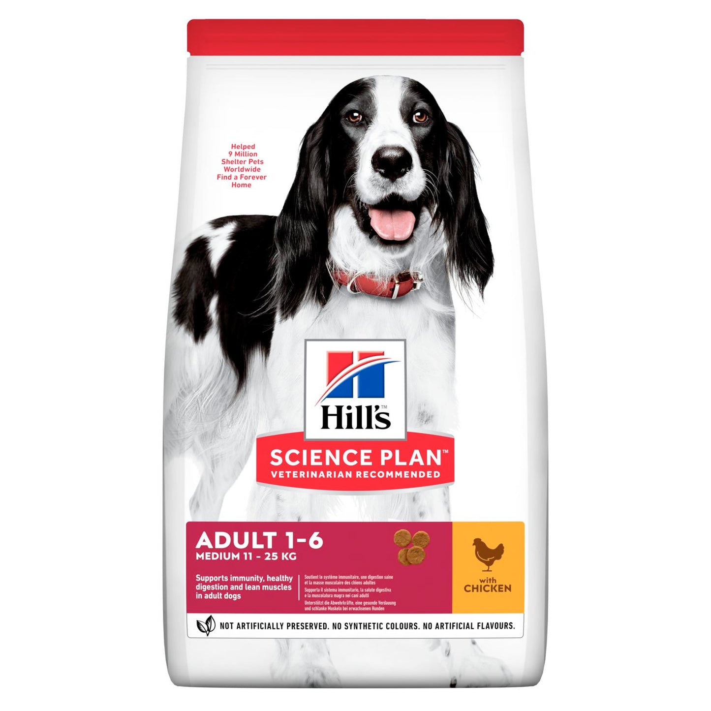 HILL'S SP - STD ADULT - MEDIUM (11 - 25KG) - CHICKEN