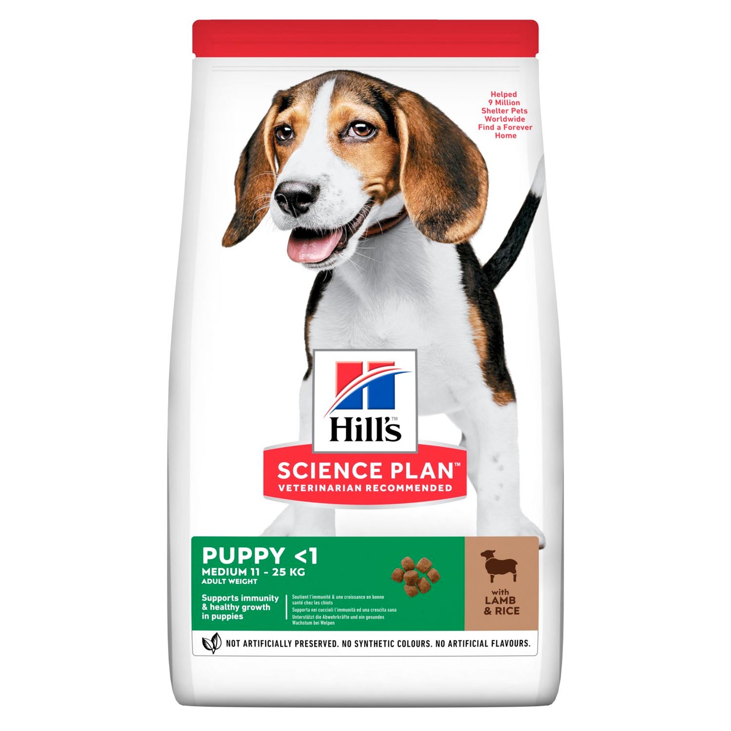 HILL'S SP - STD PUPPY <1 - MED (11-25KG) - CHICKEN - 2,5KG